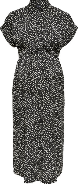 ONLY maat XL OLMHANNOVER S/S SHIRT DRESS WVN NOOS Dames Jurk