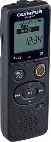 Olympus VN-541PC black (4GB) with Alkaline Battery, microUSB Cable