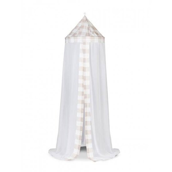 Jollein Check - Klamboe Voile - Zand