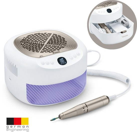 Beurer MP 200 StudioNails Pro - Elektrische Nagelvijl & Nagelfrees - Complete Manicure & Pedicure se