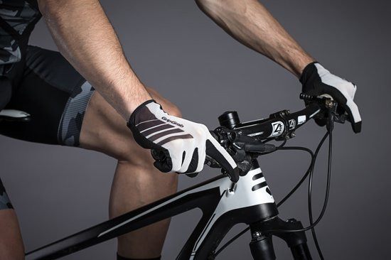 GripGrab - Racing fietshandschoenen - wit/zwart - Maat S