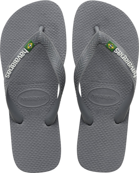 Havaianas - Maat 41/42 Slim Glitter II Dames Slippers - Ice Grey