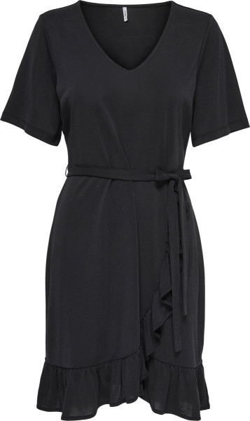 ONLY Maat M FREE LIFE S/S V-NECK WRAPDRESS CS JRS