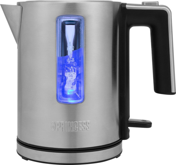 Princess 236045 RVS Waterkoker Deluxe - Waterkoker - 1L