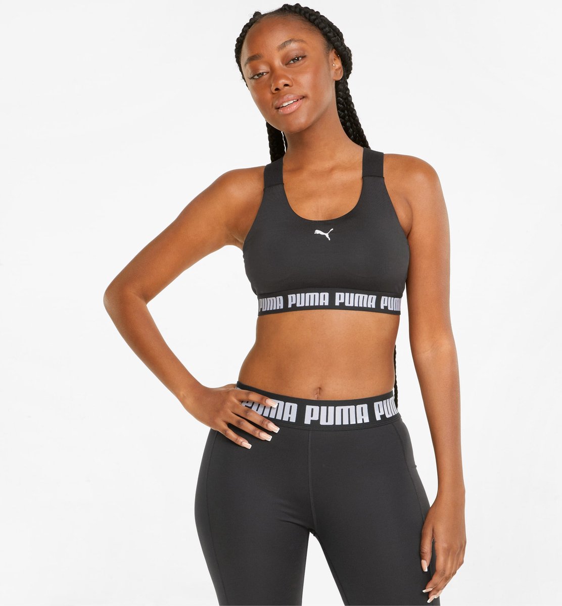 Puma  Maat XL - Mid Impact Feel It Sportbeha Dames