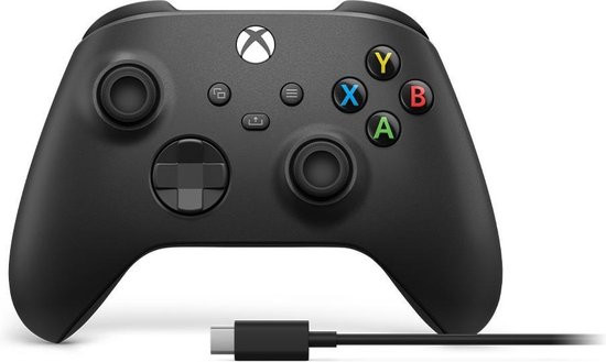 Xbox Draadloze Controller + kabel voor Windows 10