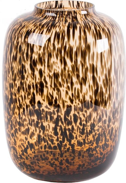 Cheetah vaas Artic L bruin Ø32,5 x H45 cm