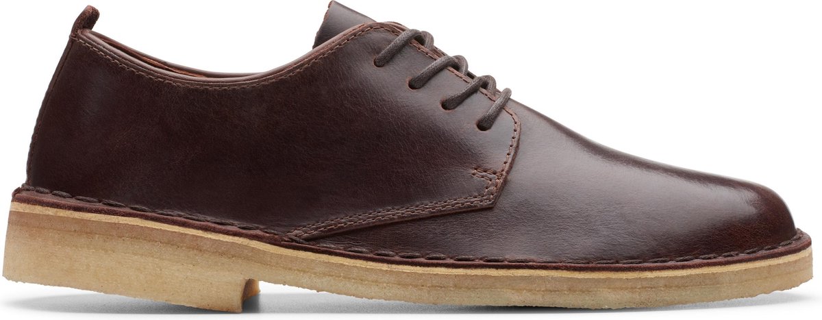 Tegenwerken Ritueel Afwijzen Clarks Desert London - Maat 36 - Dames Veterschoenen - Chestnut Leather |  DGM Outlet