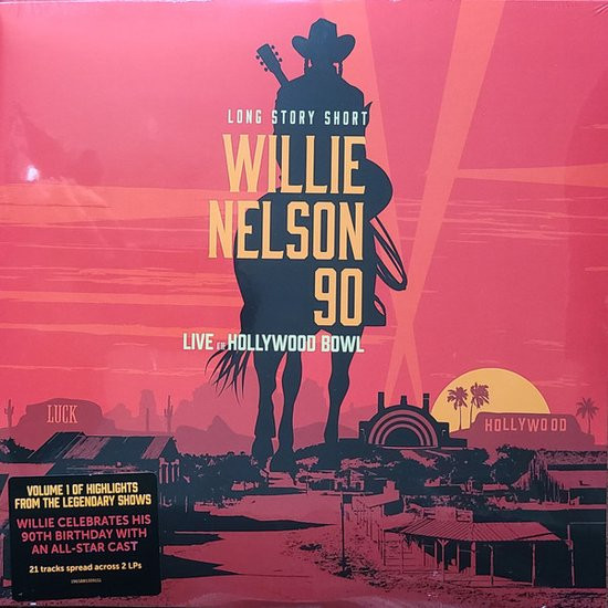 Willie Nelson - Long Story Short: Willie Nelson 90: Live At The Hollywood Bowl Vol. 1 (LP)