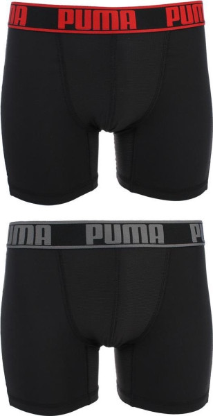 PUMA - maat S- Active Style Boxershort - 2-pack - Zwart