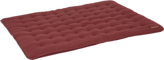 Little Dutch Boxkleed 80 x 100 Pure Indian Red