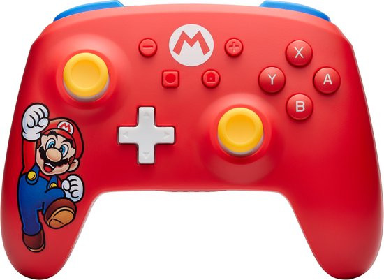 PowerA Draadloze Controller voor Nintendo Switch - Mario Joy