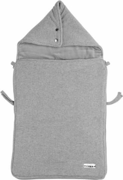 Meyco voetenzak Knit basic - grijs melange