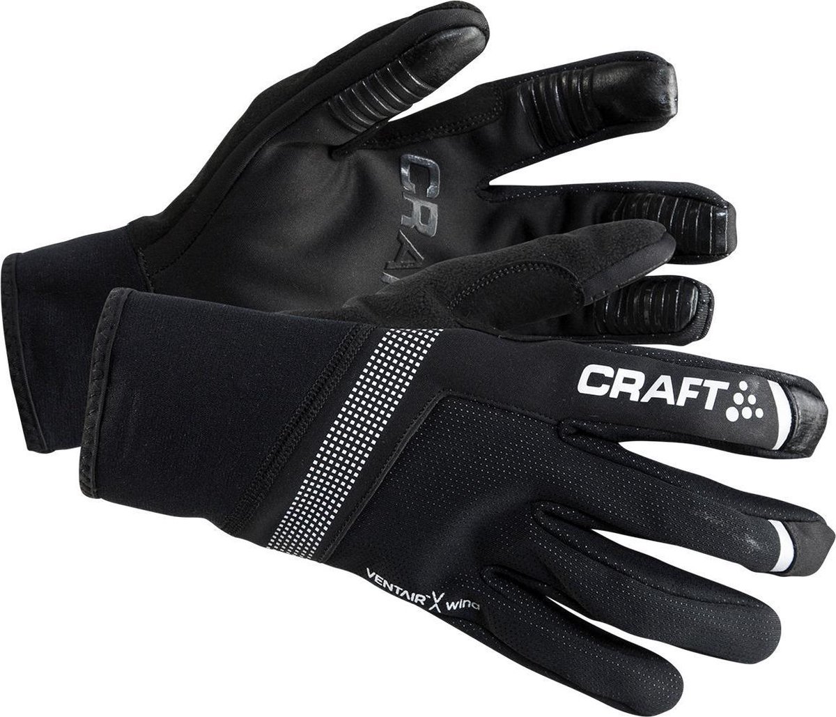 Craft Shelter Glove Fietshandschoenen - Maat S - Zwart