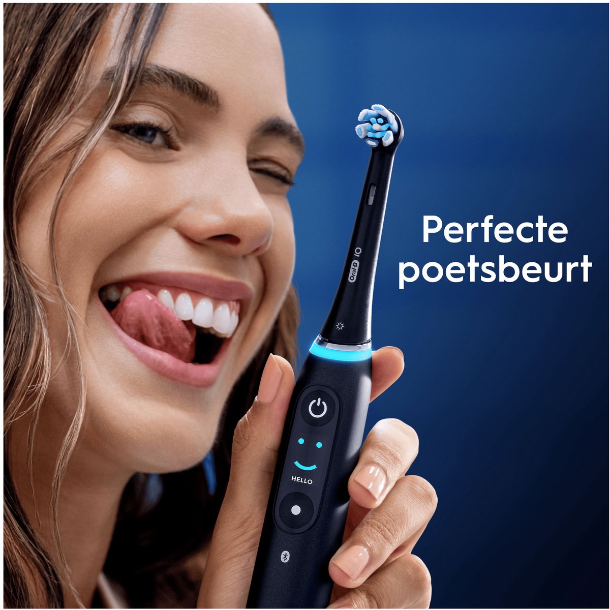 Oral-B iO Series Ultimate Clean Zwart - Originele opzetborstels - CrissCross borstelharen - 10 Stuks