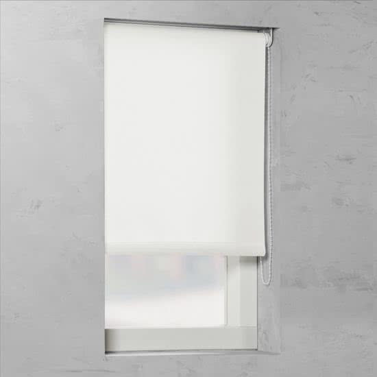 Pure Living - Rolgordijn Lichtdoorlatend - Bright white - 100x190 cm