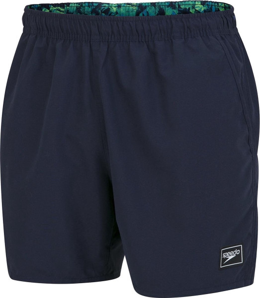 Speedo Maat M Printed Trim 16 inch Watershort Heren - Marine