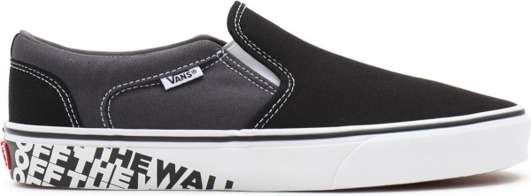 Vans - maat 42- MN Asher Heren Sneakers - Black/White