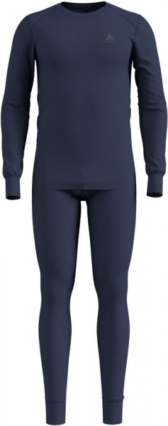 Odlo Set Active Warm Heren Thermoset - Diving Navy - Maat M