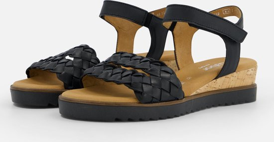 Gabor - maat 38- Sandalen zwart Synthetisch - Dames