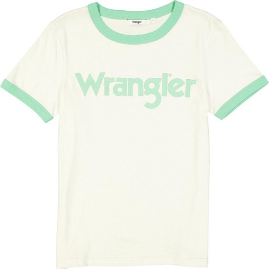 Wrangler RINGER TEE - Maat XS - Dames T-shirt