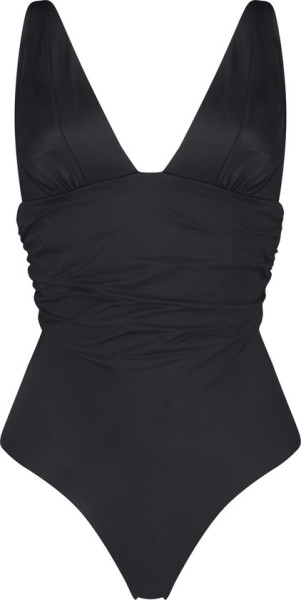 Hunkemöller - 36 - Dames Badmode Badpak Luxe - Zwart