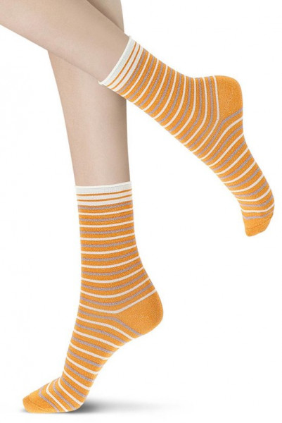 Oroblu Regular Line Dames Sokken - Oranje - Maat One Size