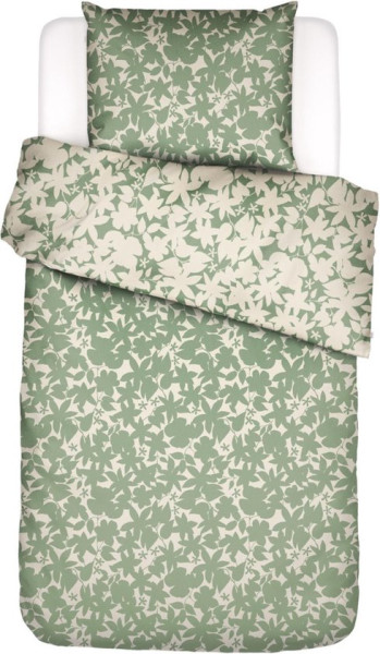 ESSENZA Sora Dekbedovertrek Greenish - Eenpersoons – 140x200/220 cm