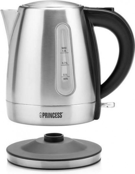 Princess 236023 RVS waterkoker - Inhoud: 1 L - 2200 W