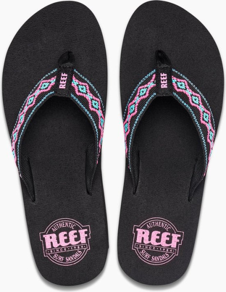 Reef - Maat 41 - Sandy Hi Dames Slippers - Zwart