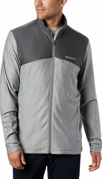 Columbia - Maat S - Maxtrail Midlayer Fleece Outdoorvest Heren - City Grey, Shar