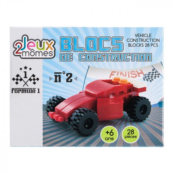 Blocs de construction auto (willekeurige kleur)