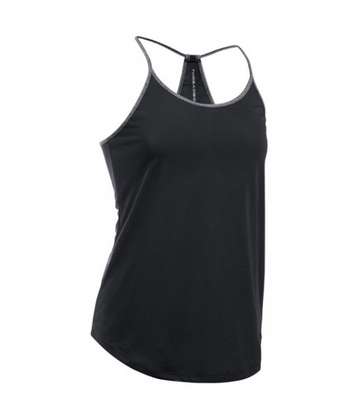 Under Armour Threadborne Train Strap Tank- Sporttop - Dames - Maat XS - Zwart