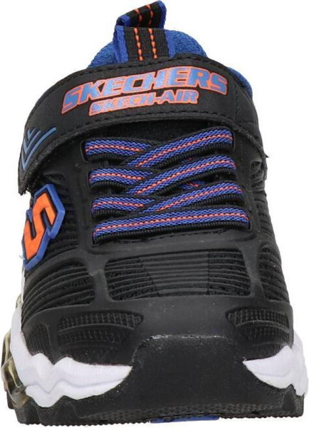 Skechers Skech-Air Waves - Maat 33 - Jongens Sneakers - Black/Blue/Orange