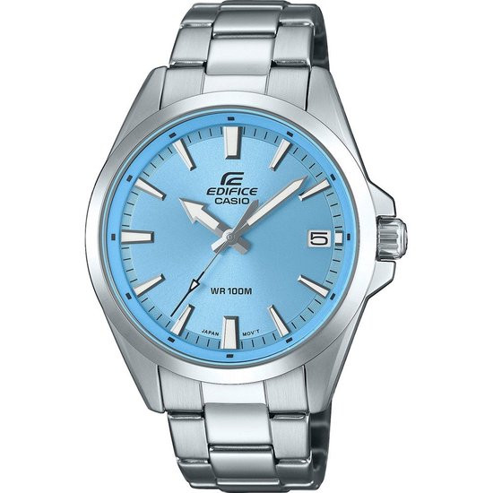 Casio Edifice EFV-100D-2BVUEF Horloge - Staal - Zilverkleurig - Ø 40 mm