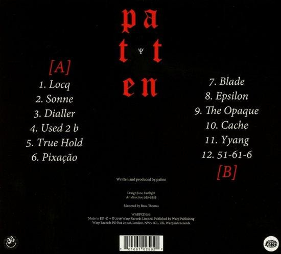 Patten - Psi - CD