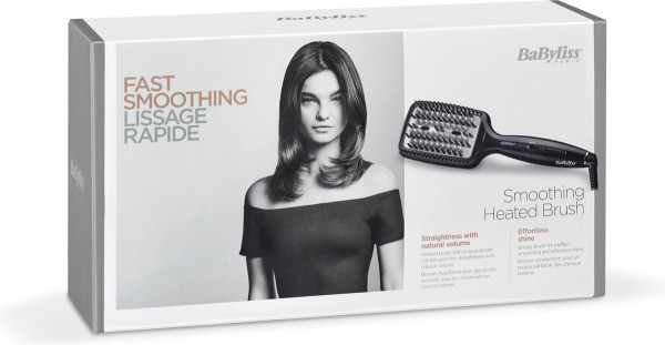 BaByliss Smoothing Heated Brush HSB101E - Stijlborstel