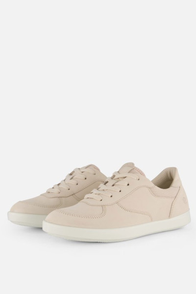 Ecco - maat 40- Leisure Sneakers Beige Leer - Dames