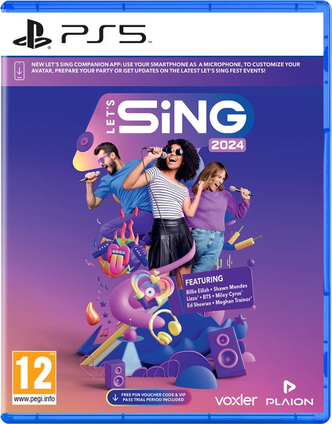 Let's Sing 2024 International Version + 2 Microphones - PS5