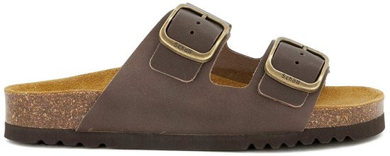 Scholl - maat 39- Josephine New Leather Coffee Sandalen Dames