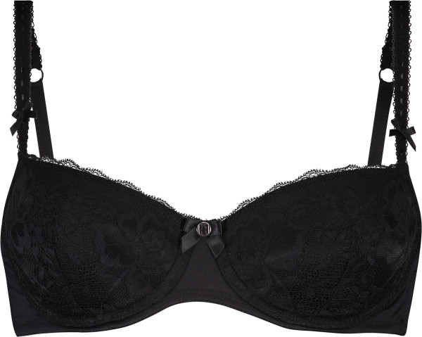 Hunkemöller Maat E90 Voorgevormde BH Maya balcony fit - zwart