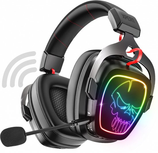 Spirit of Gamer Headset – Gaming – Gaming Headset – RGB – Comfortabel Ontwerp – Draadloos – Bluetoot