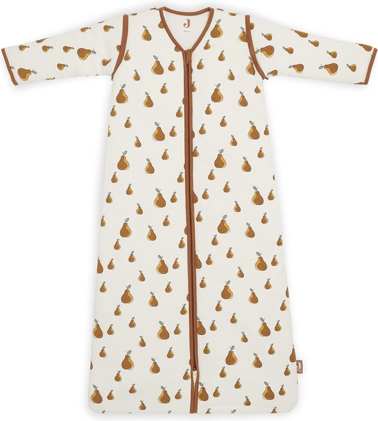 Jollein Baby - mt 90 - Winterslaapzak Met Afritsbare Mouw 90cm - Pear