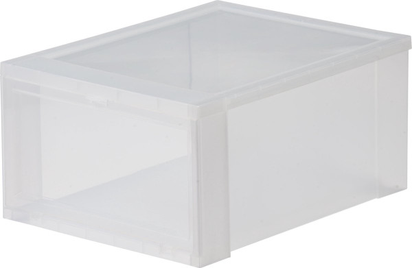 IRIS Schoenenbox Large - Kunststof - Transparant