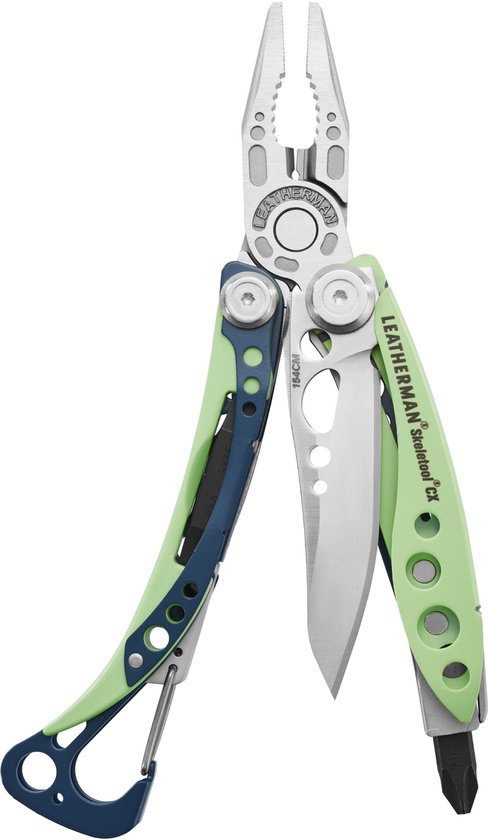 Leatherman  Skeletool CX - 7-in-1 Multi-Tool, Groen