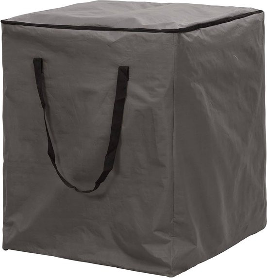 Opbergtas voor Tuinmeubelkussens - 75 x 75 x 90 cm (6 – 8 tuinkussens) - Grijs / Antraciet