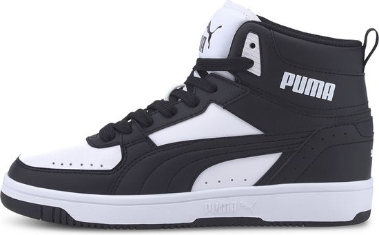 PUMA - Maat 37.5 - Rebound JOY Jr Unisex Sneakers - Black/White