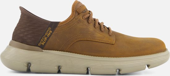 Skechers Slip-ins Garza - maat 41 - Gervin - Heren Instappers - Bruin