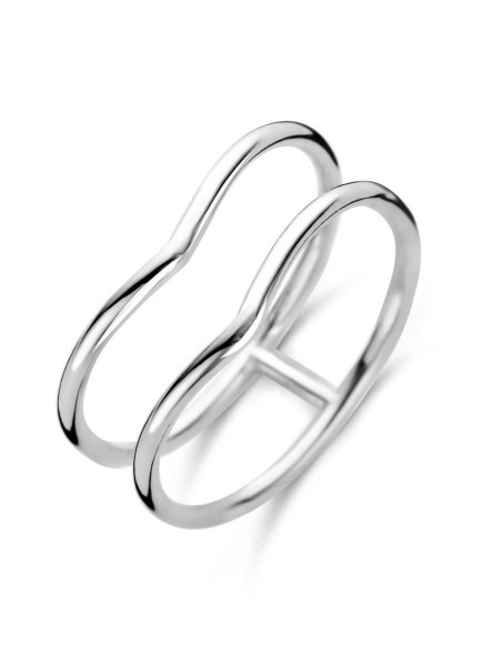 Casa Jewelry - Dames Ring - maat 56 - Zilver