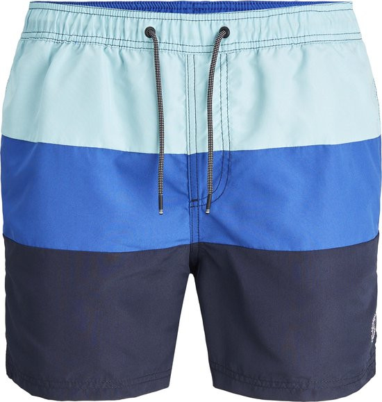 JACK&JONES maat 50 PLUS JJIBALI JJSWIMSHORTS AKM COLORBLOC PS Heren Zwembroek